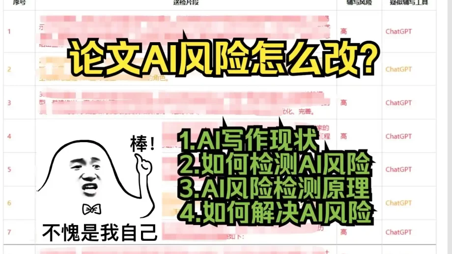 AI工具辅助完成论文,防学术AI风险检测
