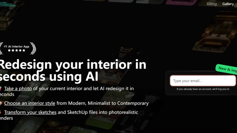 Interior AI-家居设计的智能革新