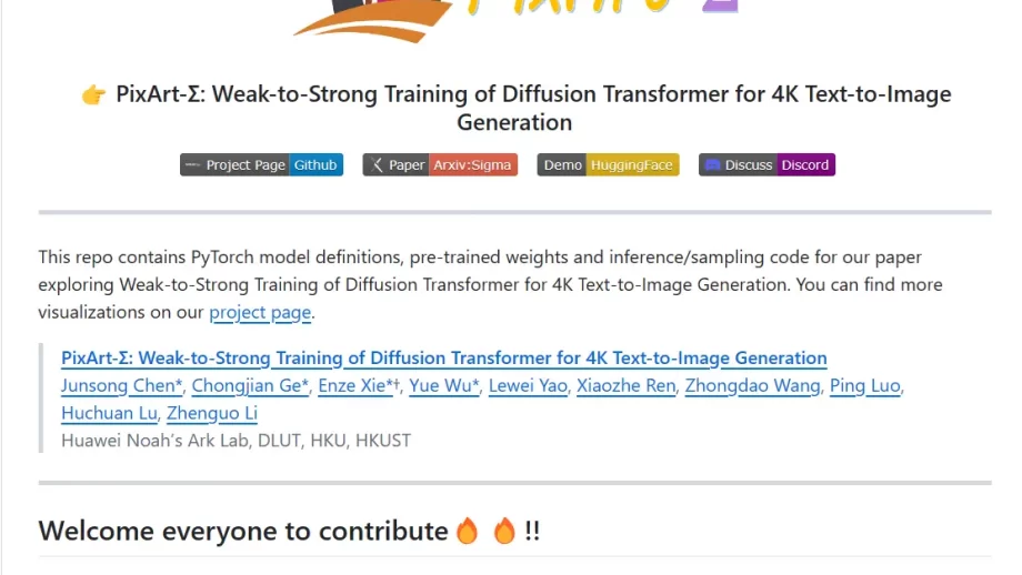 PixArt Sigma-4K图像生成的革命性工具